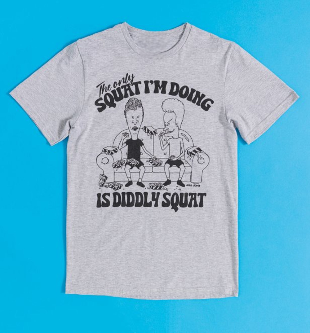 Beavis And Butt-Head Diddly Squat Marl T-Shirt
